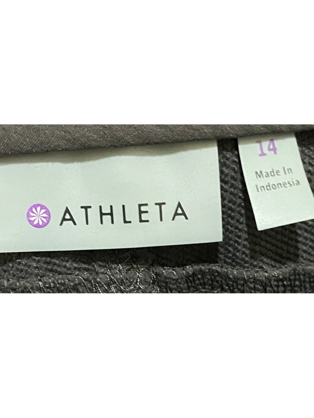 Akira Sleek Charcoal Zip Pocket Active Pants, Size 14 - Picture 6 of 12